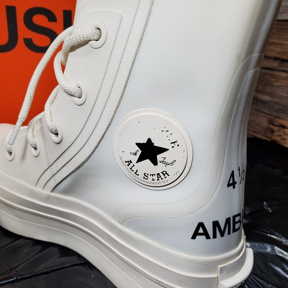 Converse x Ambush Women 6.4 US CHUCK 70 WHITE high Top sneakers Goat Verified - Picture 7 of 10